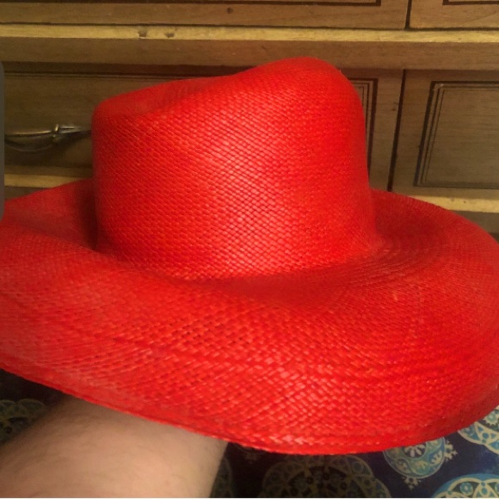 Woman’s Red Hat
